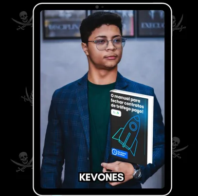 Capa: Baixar 1KEVONES: Tráfego Pago e Vendas | Curso Completo PDF