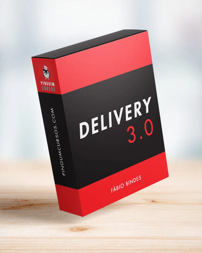 Capa: Delivery 3.0 Fabio Bindes: Baixar Curso Completo PDF
