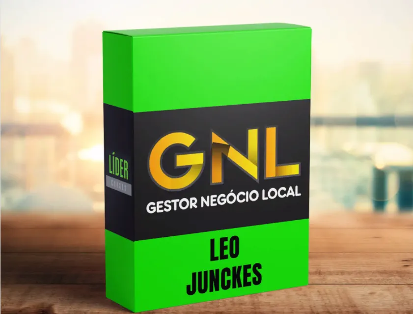 Capa: Download GNL Gestor Negócio Local – Leo Junckes: Conquiste R$7k/mês!