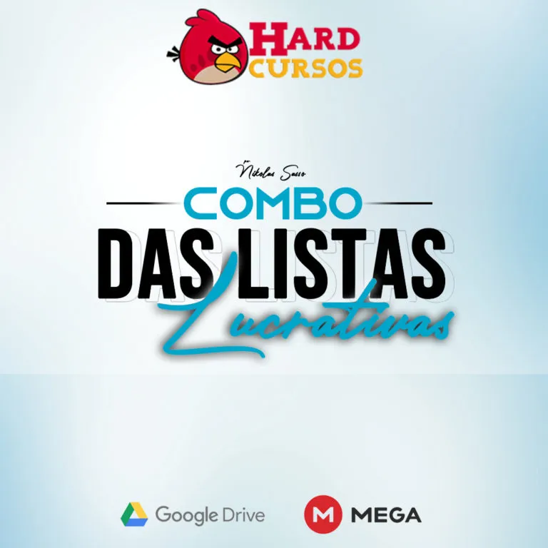 Capa: Baixar Listas Lucrativas Nikolas Sasso: Download do Treinamento Completo