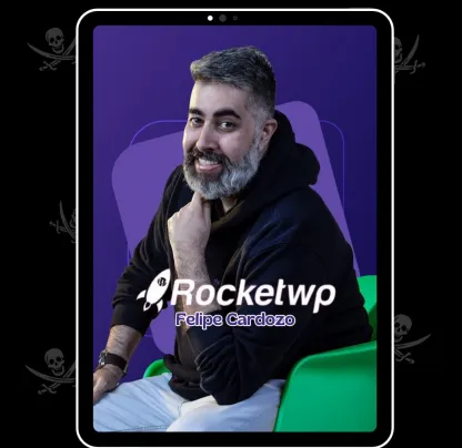 Capa: RocketWP Felipe Cardozo: Baixar Curso Dev Completo Agora!