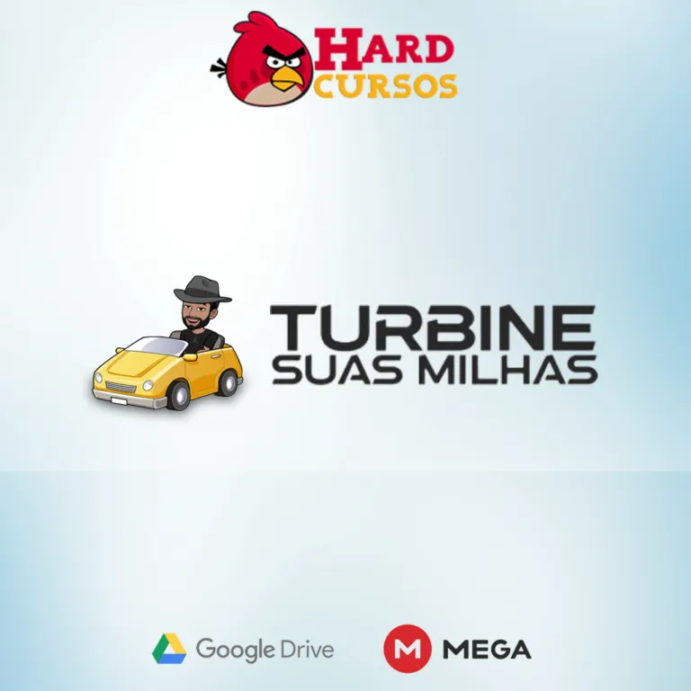 Capa: Turbine suas Milhas: Download do Curso Completo de Márcio de Andrade