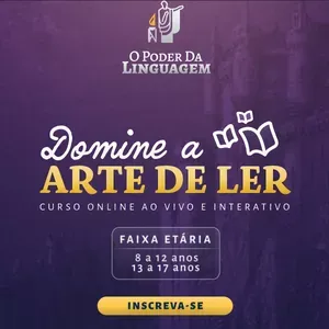 Capa: Baixar Curso Domine a Arte de Ler: O Poder da Linguagem Completo