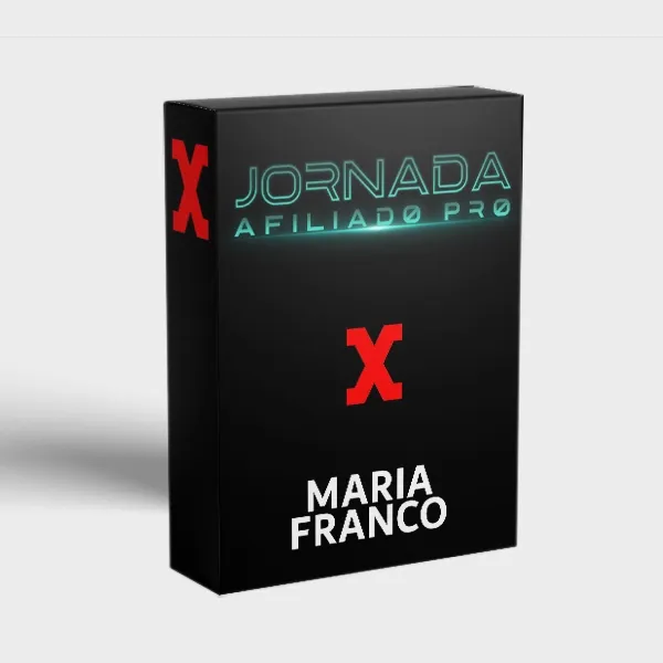 Capa: Jornada Afiliado Pro: Baixe o Curso de Maria Franco Agora!