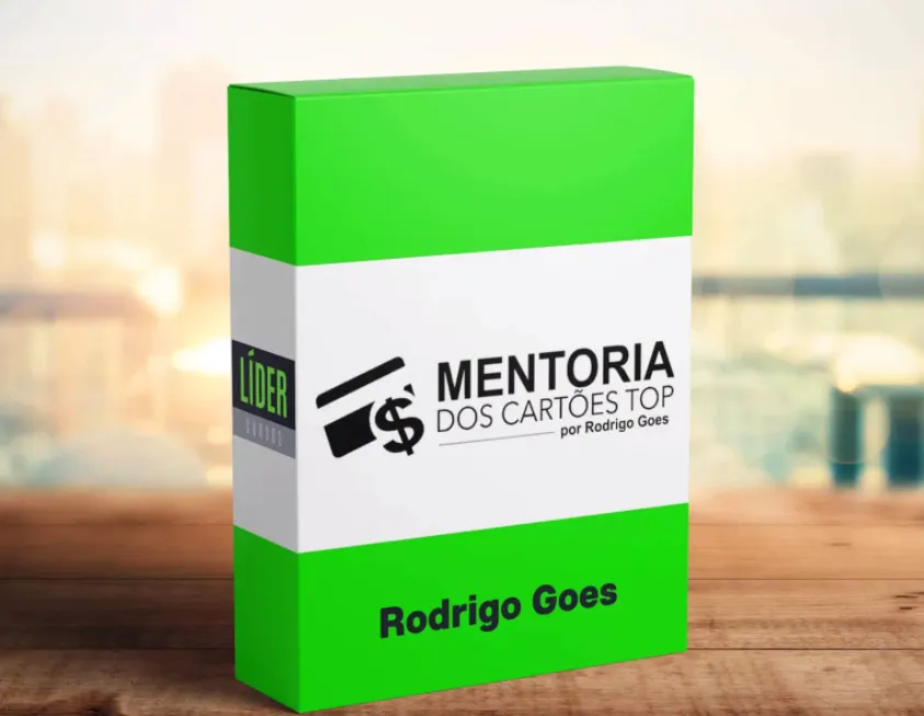Capa: Mentoria Cartões TOP Rodrigo Goes: Download Completo 🚀