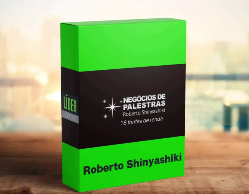 Capa: Download Negócios de Palestras Roberto Shinyashiki: Baixar Curso Completo
