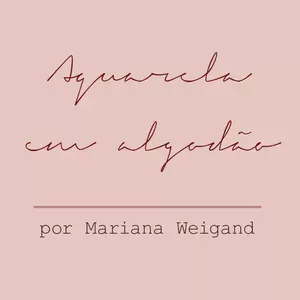 Capa: Curso Aquarela em Algodão Mariana Weigand: Baixar Agora!