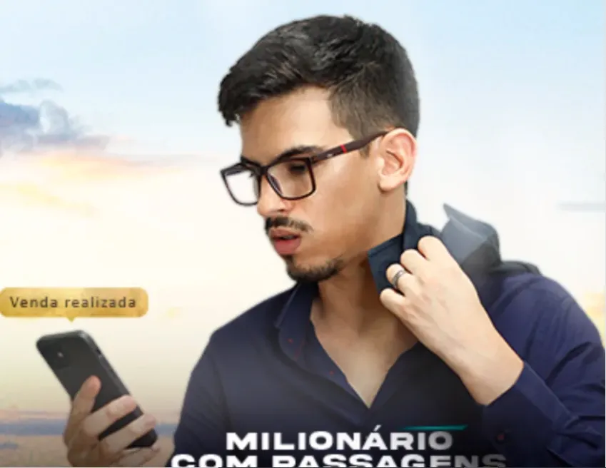 Capa: Baixar Curso Milionário com Passagens Aéreas: Lucas Cardoso