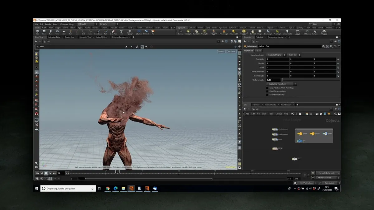Capa: Houdini: Modelagem e VFX – Baixar Curso Completo Agora!