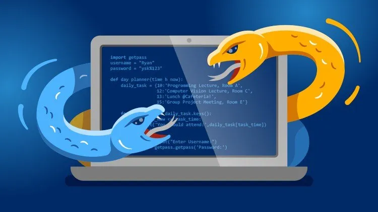 Capa: Python para Todas Plataformas: Baixar Curso Completo Agora!