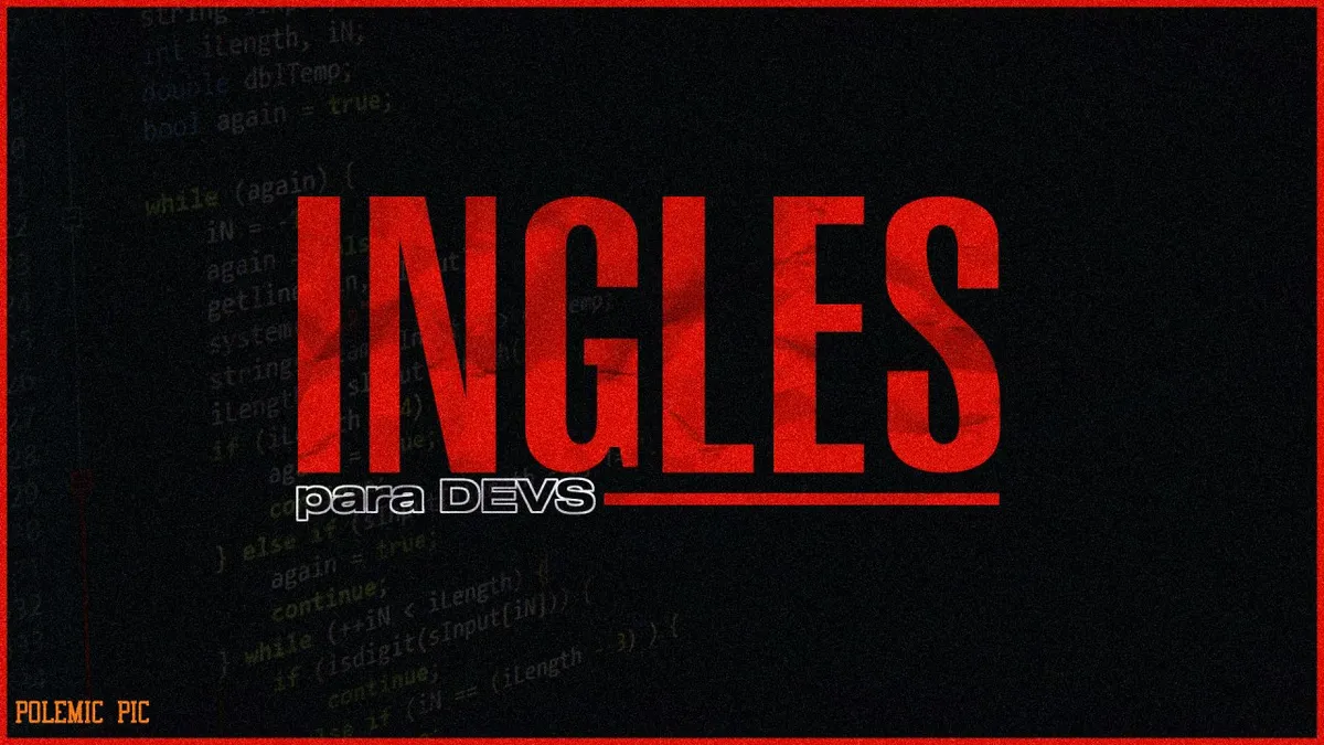 Capa: Baixar Semana Ingles para Devs Torrent | Vitor Queiroz