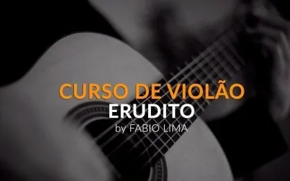 Capa: Violão Erudito Fábio Lima: Baixar Curso Completo em Alta Qualidade