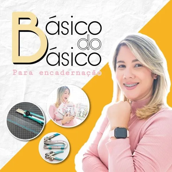 Capa: Curso Encadernação: Baixe Agora com Lidiane Severiano