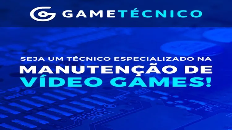 Capa: Curso Console Game Técnico: Baixar 2021 Completo 15h