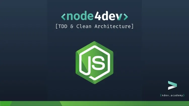 Capa: NodeJS e TypeScript: Baixar Curso Completo com DDD e TDD