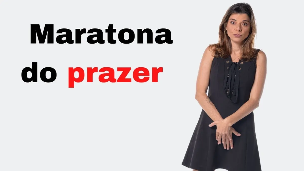 Capa: Maratona do Prazer Aline Castelo Branco: Baixar Curso Completo
