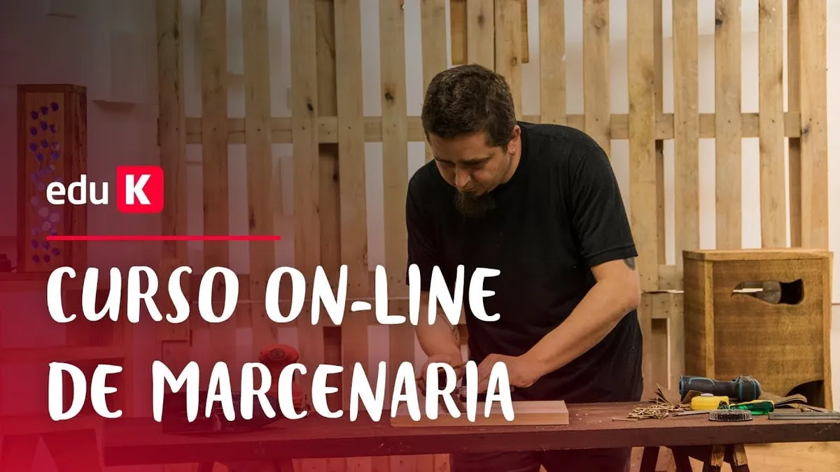 Capa: André Caperutto: Baixar Curso Marcenaria Caseira Eduk