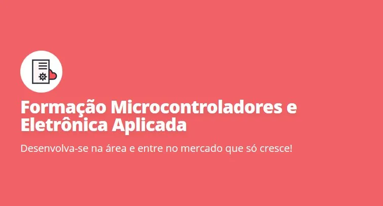 Capa: Baixar Formação Microcontroladores e Eletrônica Alura 2018