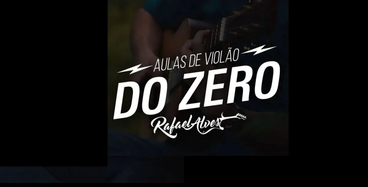 Capa: Violão do Zero Rafael Alves: Baixe o Curso Completo Agora!