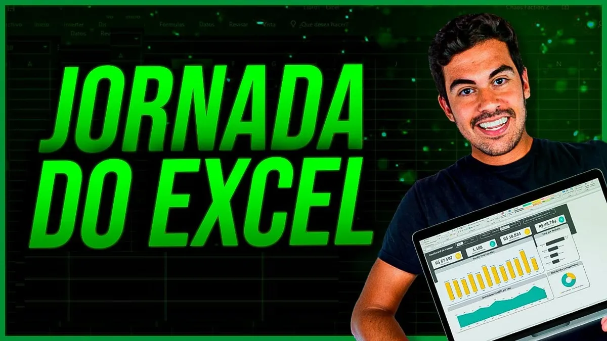 Capa: Baixar Curso Jornada do Excel: Dashboard Impressionante [Download]