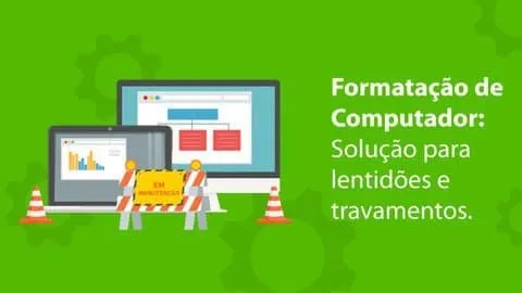 Capa: Formatação de Computadores: Baixe o Curso Completo de Leonardo Sanchez