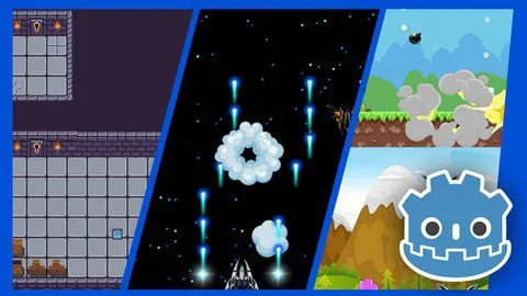 Capa: Baixar Curso Godot 3.2: Crie Jogos Profissionais do Zero