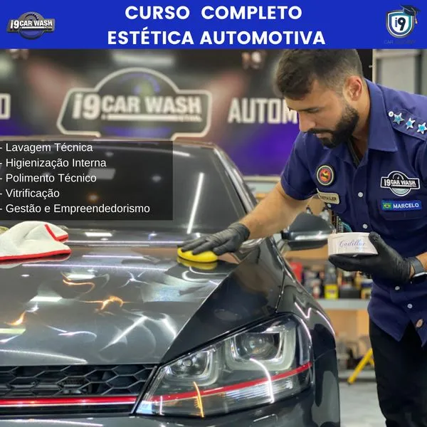 Capa: Curso Estética Automotiva Marcelo Calixto: Download Completo