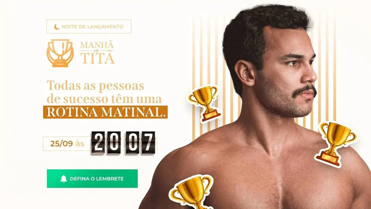 Capa: Manhã de Titã Lucas Maia: Baixar Agora! Domine Suas Manhãs