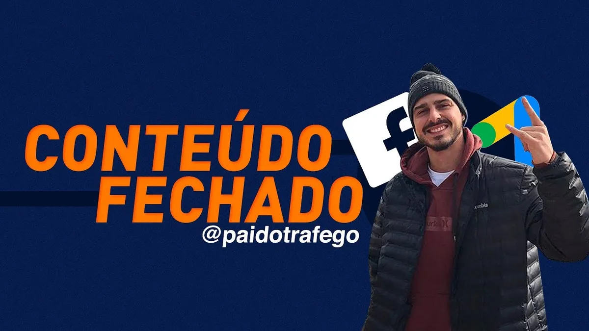 Capa: Baixe o Curso de Tráfego Pago Definitivo: Domine o ROI