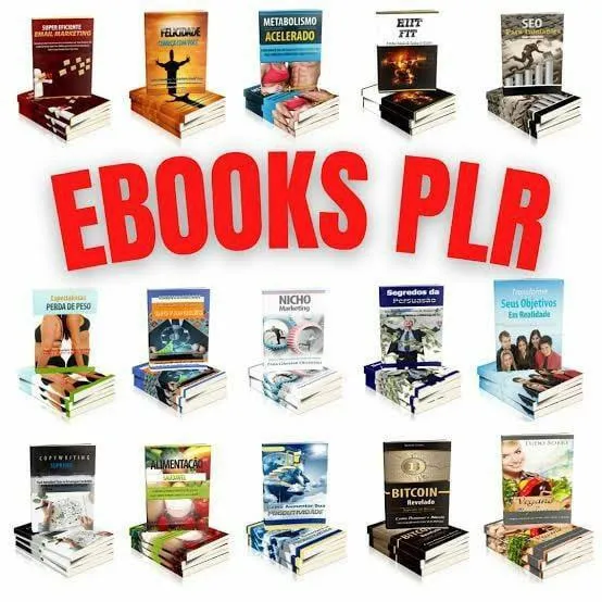 Capa: Baixar Ebooks PLR: Seu Negócio Digital Completo Agora!