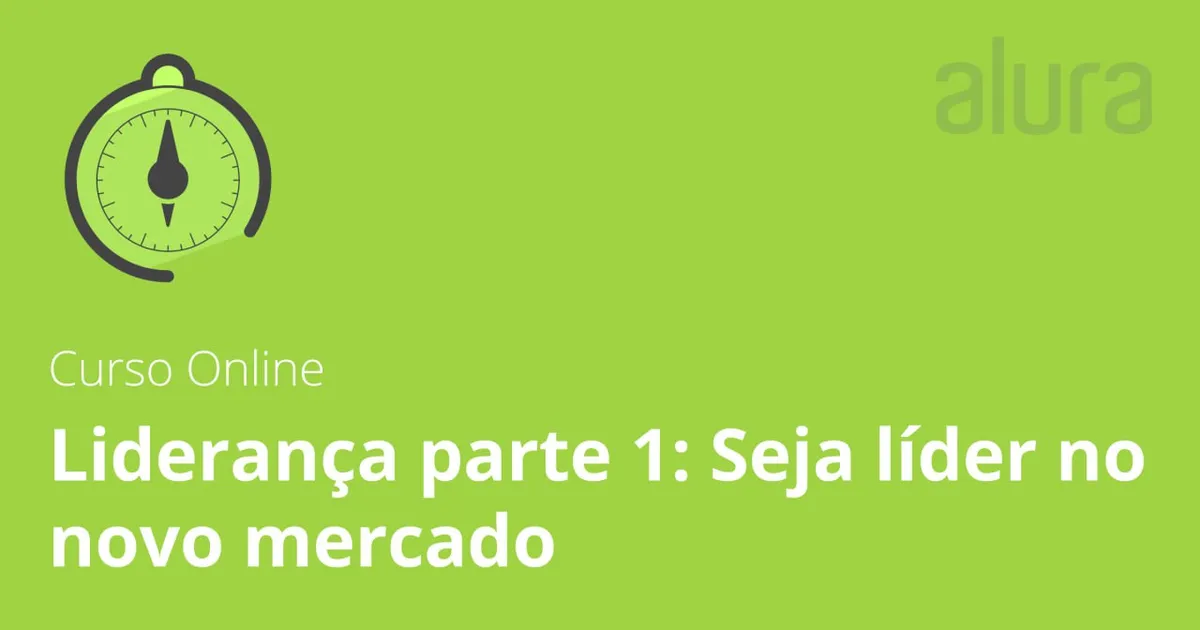 Capa: Baixar Liderança no Novo Mercado Alura 2019: Completo!