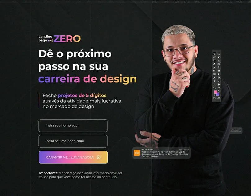 Capa: Baixar Curso Landing Page do Zero (Alef Miranda) – Download Completo