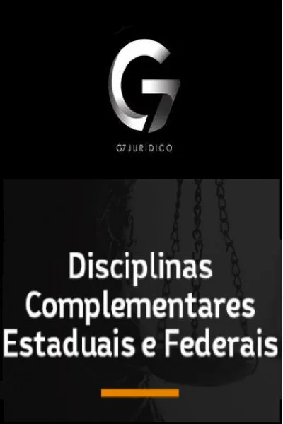 Capa: Baixar Disciplinas Complementares G7 Jurídico 2022: Curso Completo em HD