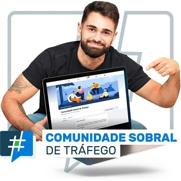 Capa: Baixar Comunidade Sobral de Tráfego: Domine Anúncios!