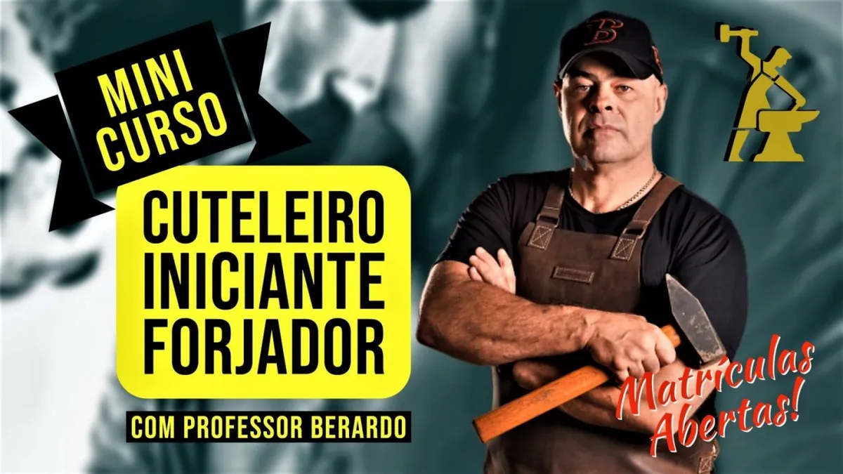 Capa: Mini Curso Cuteleiro Professor Berardo: Baixar Completo
