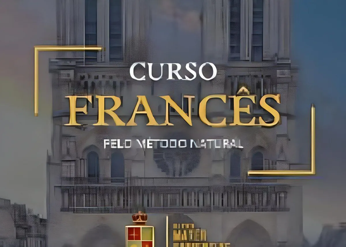 Capa: Francês Método Natural: Baixar Curso Completo em Torrent