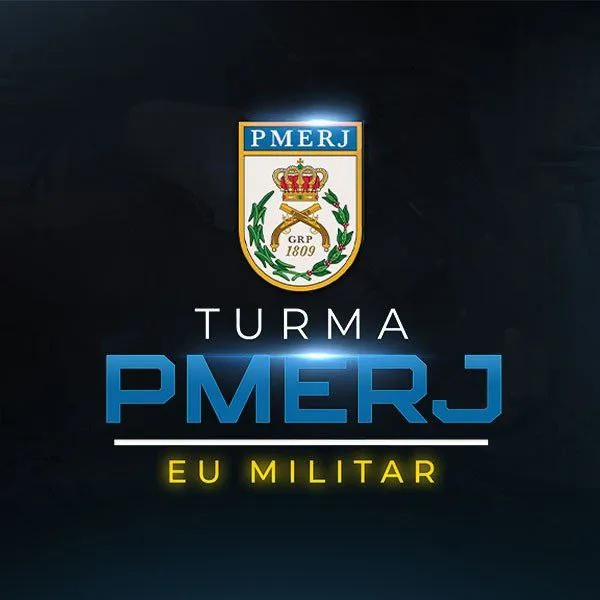 Capa: PMERJ Eu Militar Concursos 2022: Download Completo do Curso!