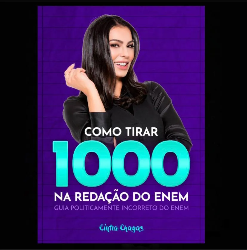 Capa: Baixar Curso Cíntia Chagas ENEM 1000: Redação Nota Máxima!