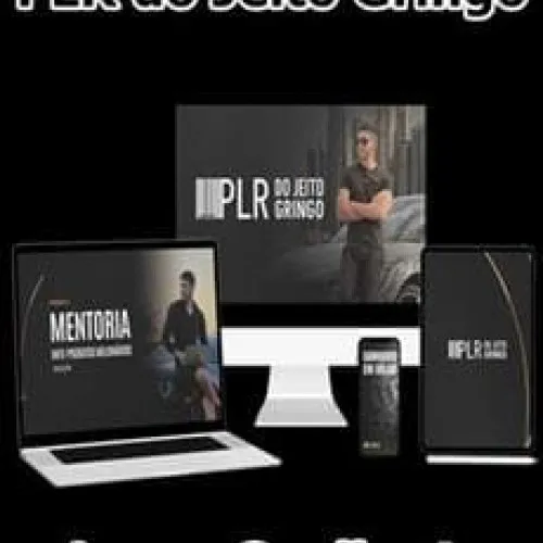 Capa: Curso PLR Jeito Gringo Lucas Gualberto: Download Completo