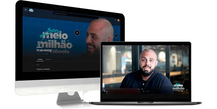 Capa: Baixar Zero a Meio Milhão com Taboola – Curso Ian Dalla
